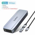 Orico DM2C3 SATA to USB M.2 SSD Aluminum Enclosure for M.2 SATA/NVMe SSD