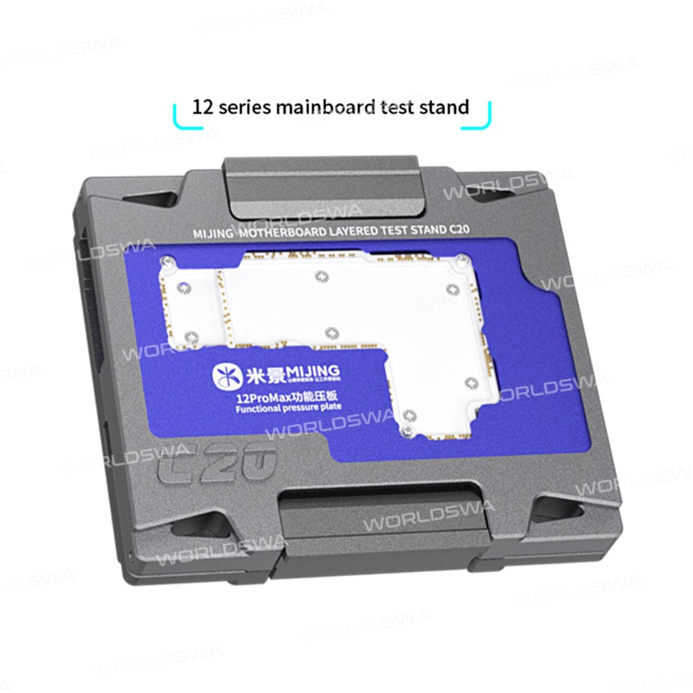 MiJing C20 Main Board Middle Layered Function Testing Fixture for iPhone 12 / 12 Pro / 12 Pro Max /