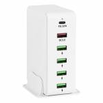 65w portable-6-port-pd30-qc30-desktop-usb-fast-charging-station-for-phone-tablet-headphone-1