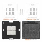 Amaoe 0.25mm DDR Series BGA Reballing Stencil Tin Planting Platform for DDR5/DDR6/BGA170/BGA180 Vide