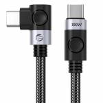 Orico C2CW 90-degree Angle Type-C to Type-C Laptop PD 100W Fast Charge & Data Cable
