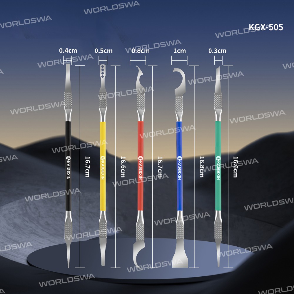 kgx 505-5-in-1-high-quality-motherboard-bga-chip-cpu-degumming-tool-pry-knife-set-7