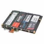 x1011 4-port-pcie-to-m2-nvme-ssd-hard-disk-expansion-board-for-raspberry-pi-5-1