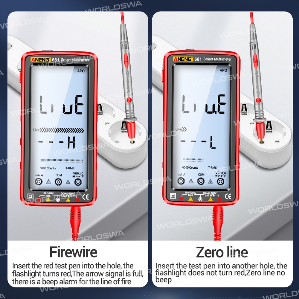 aneng 681-rechargeable-non-contact-lcd-screen-digital-professional-multimeter-9