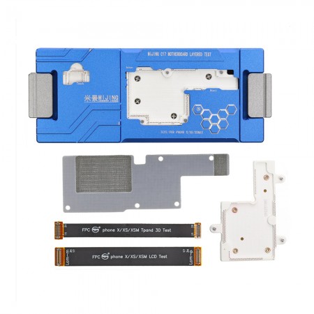 MiJing C17 3in1 Main Board: iPhone X / Xs / Xs Max Middle Layered Function Testing Fixture
