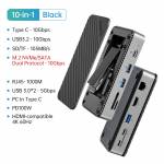 orico dpm2p9-10-in-1-usb-c-10gbps-pd-100w-rj45-sd-tf-4k-docking-station-with-m2-ssd-enclosure-4