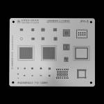 MiJing Reballing Stencil Plant Tin Steel Net for iPad 5 / iPad mini 2 / iPad mini 3