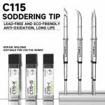 luowei lw-c115-series-efficient-heat-conduction-lead-free-soldering-iron-tips-for-t210-t26-handles-4