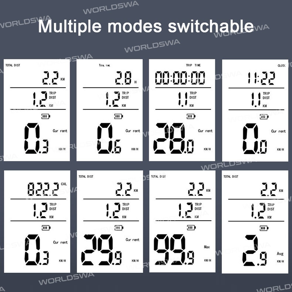 full screen-backlight-bike-cycling-speedmeter-12
