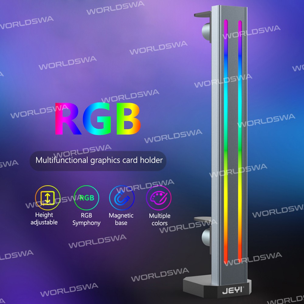 jeyi rgb-lighting-effect-magnetic-adjustable-video-card-stand-for-desktop-computer-7