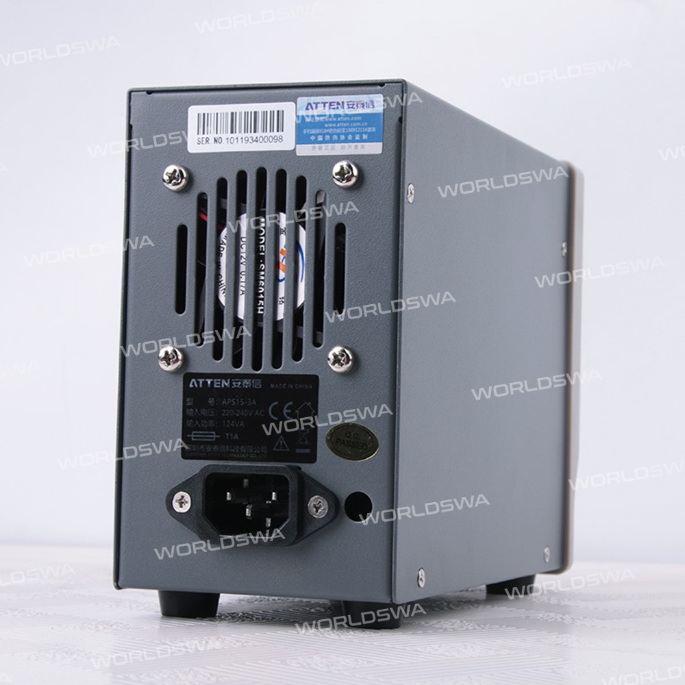 Atten APS15-3A Single-Channel Linear Stabilized DC Power Supply