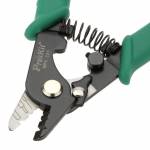 Pro'sKit 8PK-326 Professional Precision Tri-Hole Fiber Optical Stripping Pliers