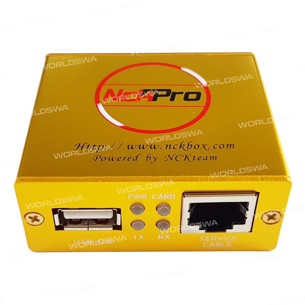 NCK Pro Box - FREE 1 Years Activation (NCK+UMT 2in1 box) Gold Color without Cables