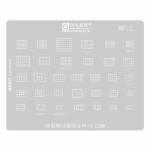 Amaoe RF:1 0.12mm RF Power Amplifier Comprehensive BGA Reballing Stencil