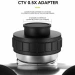 luowei lw-tr02-b3tv-7-50x-synchronous-zoom-trinocular-stereo-microscope-with-aluminum-alloy-base-4