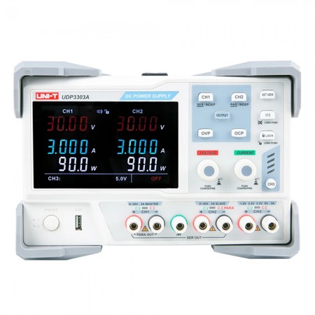 UNI-T UDP3303A / UDP3303C 30V / 3A High Precision 3-Channel Programmable DC Power Supply