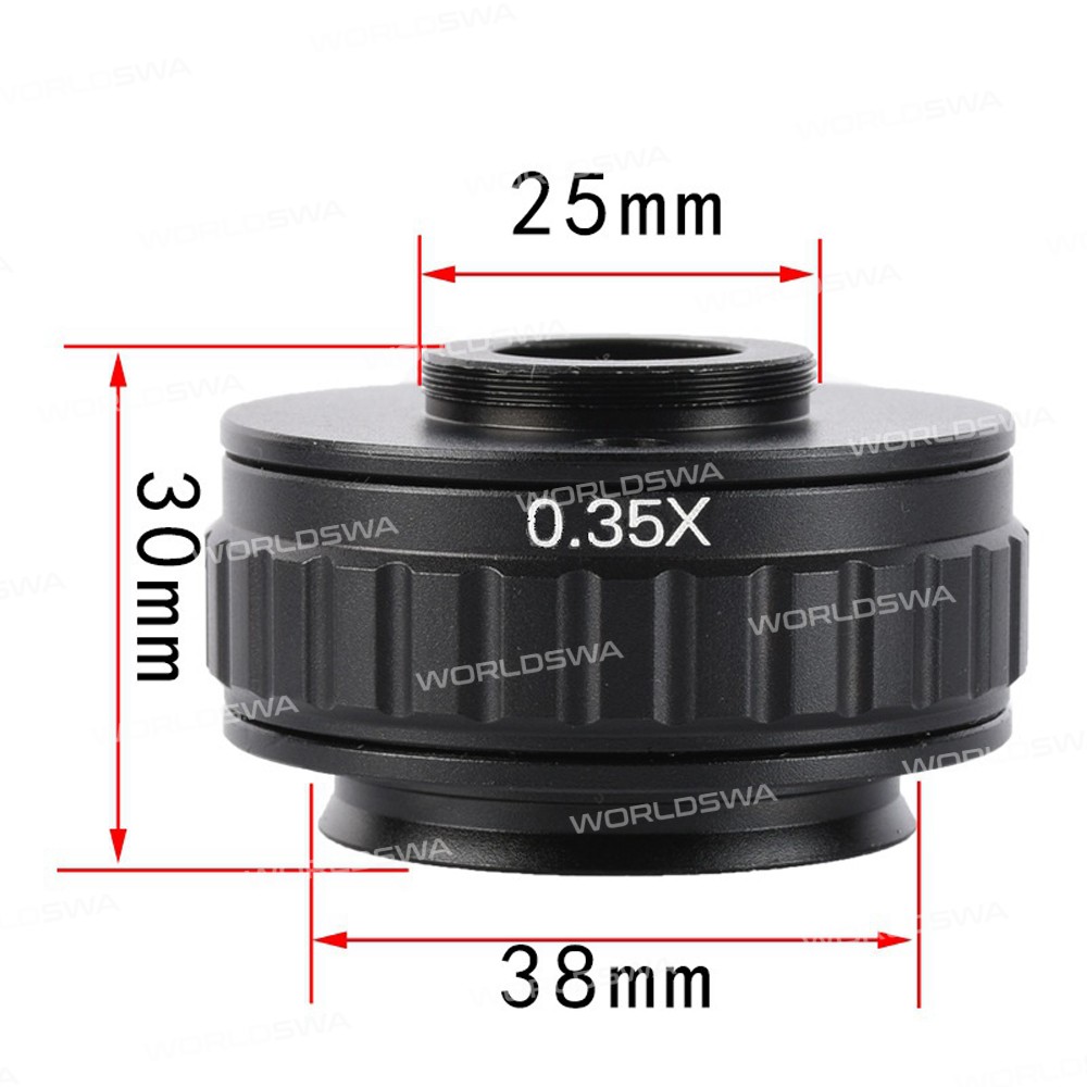Interface Diameter 25mm 0.35X Focus Camera Eyepiece for New Type Trinocular Stereo Microscope Instal