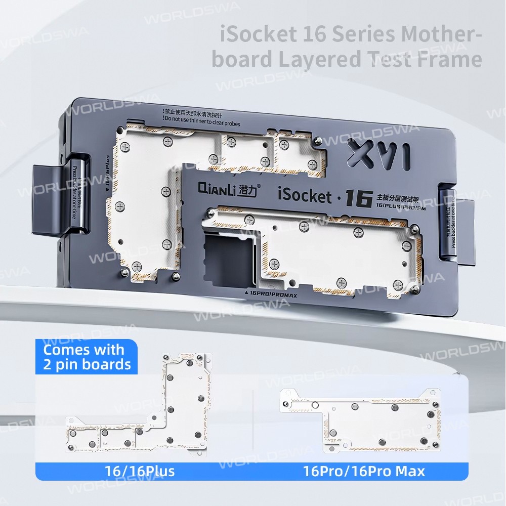 qianli isocket-16-series-4-in-1-motherboard-layered-test-fixture-for-iphone-16-16-plus-16-pro-16pro-