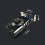 Yeston GT730-4G TA 4G / DDR3 / 64bit Memory Graphics Card with HD+DVI+VGA Output Ports for Office Ga