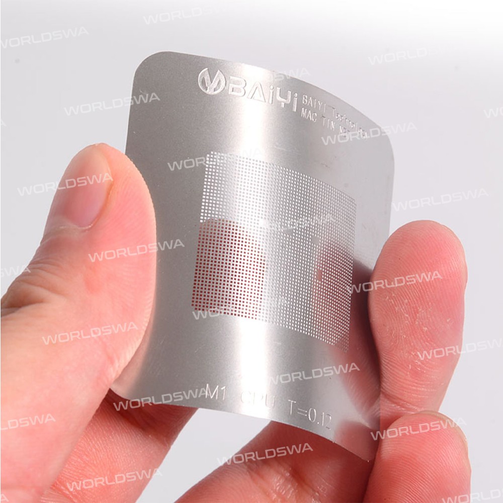 baiyi m1-cpu-bga-reballing-stencil-platform-set-3