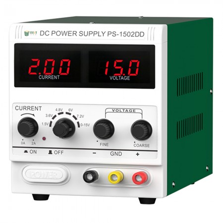 BST-1502DD 15V / 2A Digital Display DC Regulated Power Supply - Mobile Phone Repair