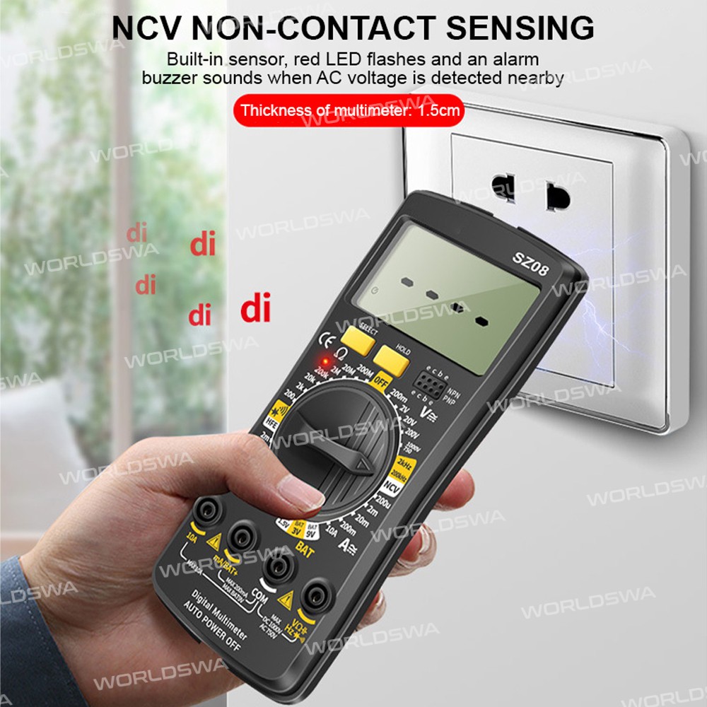 aneng sz08-ultra-thin-handhold-auto-rang-intelligent-digital-multimeter-with-ncv-7