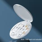 60W Fast Charging Multi-function Data Cable with Mobile Phone Holder Storage Box