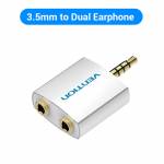 Vention Universal  Double Jack 3.5mm Audio Cable Splitter for Phone/Tablet/Laptop