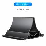 Heat Dissipation Non-slip Silicone Gravity Laptop Vertical Holder for MacBook/Surface/iPad