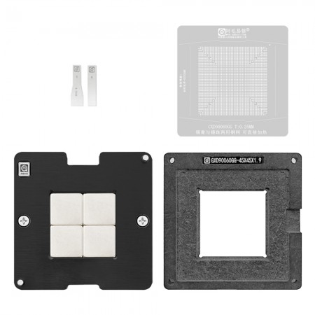 Amaoe 0.25mm CXD90060GG BGA Reballing Stencil Platform Set for SONY PlayStation 5