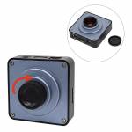 HD 48MP FHD V8 60FPS HDMI USB Industry Video Microscope Camera - Black