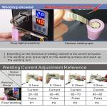 Sunkko 737G Double Pulse Dual Digital Display Lithium Battery Spot Welding Machine