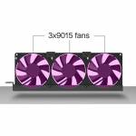 teucer vc-c270h-universal-side-argb-5v-3pin-gpu-silent-cooling-fan-5