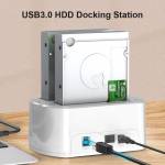 Maiwo K3062A SATA USB3.0 Dual Bay HDD Docking Station for 2.5 / 3.5-inches SSD / Mechanical Hard Dri