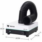 Refox DFE-20B Desktop Fume Extractor Soldering Smoke Purifier for Mobile Phone Repair