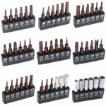 JAKYMY JM-8166 61 in 1 S2 Screwdriver Kits Repair Adjustable Aluminum Alloy Hand Tools Kit for Mobil