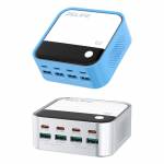 relife q2-120w-8-ports-desktop-charger-with-pd100w-charging-rgb-atmosphere-lighting-1