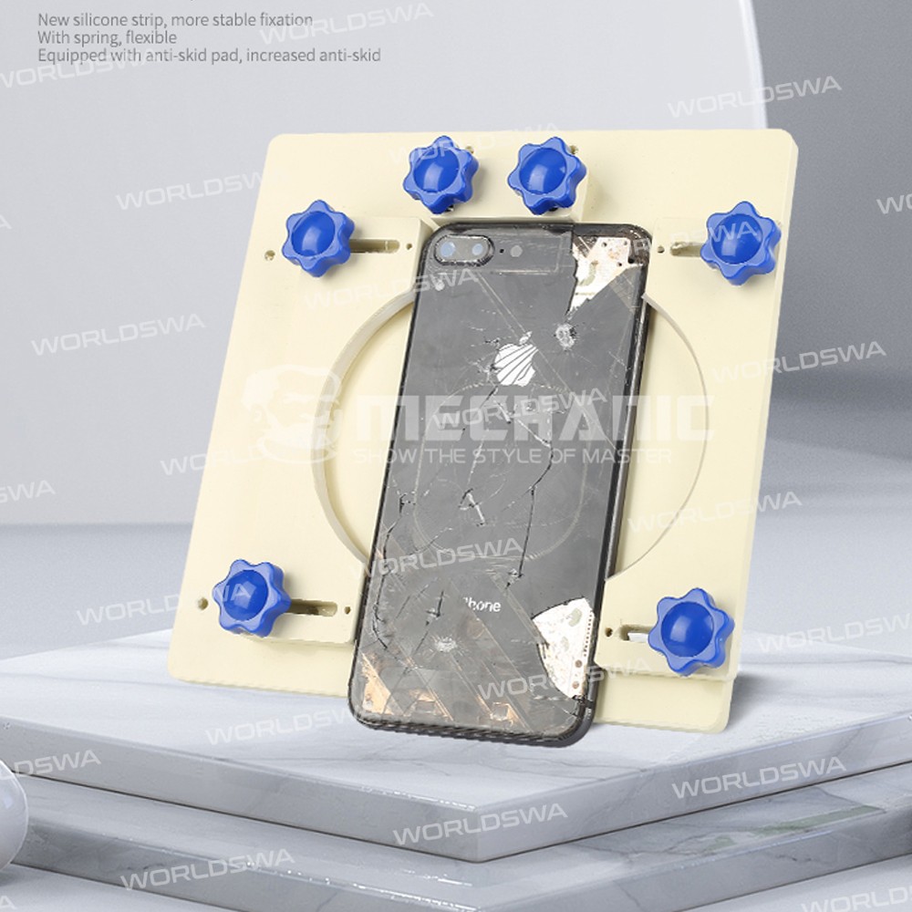 Mechanic KJ006 Adjustable Fixture with Spring Anti-Skid for Phone PCB Mainboard Back Cover