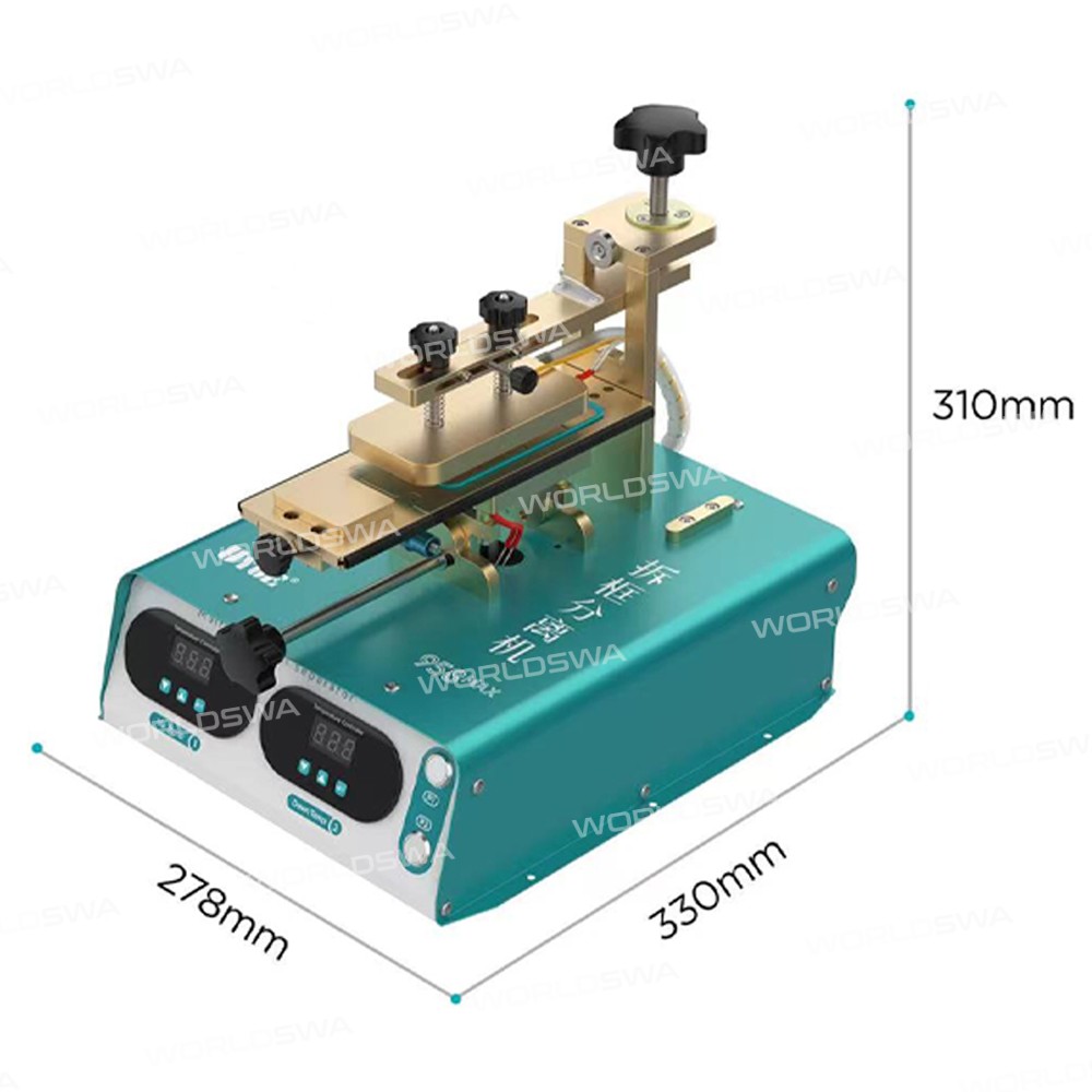uyue 958-max-8-inch-lcd-screen-frame-separator-machine-for-mobile-phone-removal-repair-7