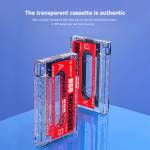 Orico 2.5-inch Max 4TB SATA to USB 3.0 Transparent Retro Tape Type SSD HDD Case