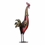 tooarts metal-sculpture-multicolor-iron-rooster-home-furnishing-craft-02
