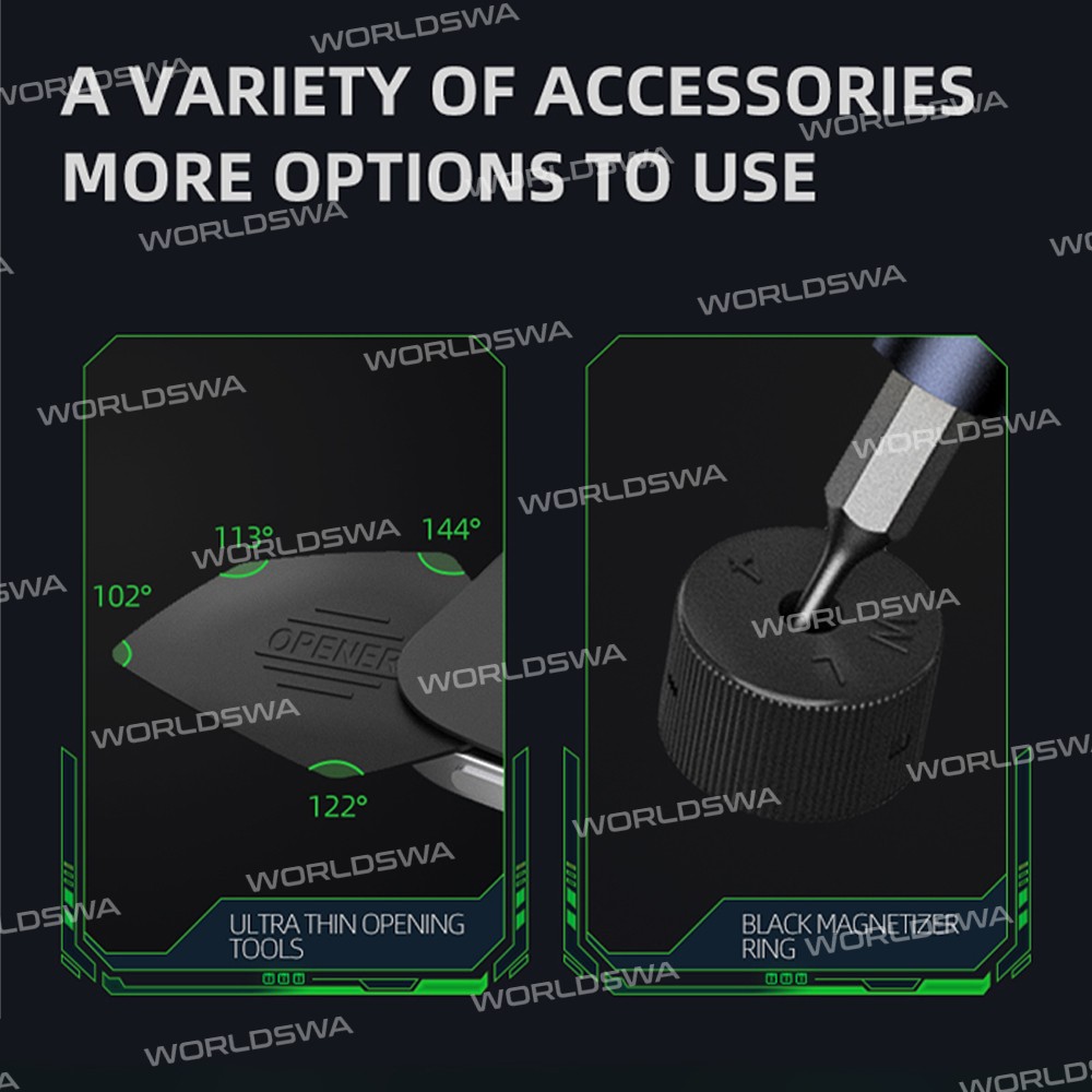 Jakemy JM-8187 83-in-1 Precision Magnetic Screwdriver Set with CR-V Bits for Cellphone / PC Repair