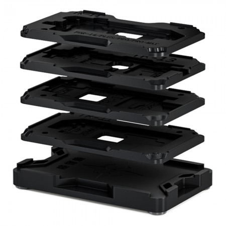 Xinzhizao 14-in-1 BGA Reballing Planting Tin Platform Set for iPhone X to 13Pro Max Middle Layer