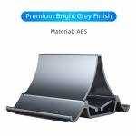 Heat Dissipation Non-slip Silicone Gravity Laptop Vertical Holder for MacBook/Surface/iPad