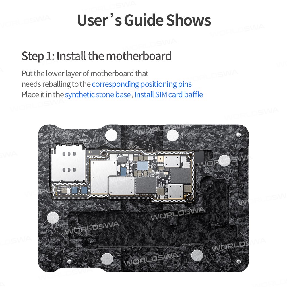 qianli 4-in-1-magnetic-middle-frame-magnetic-bga-reballing-platform-for-iphone-14-9