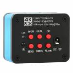 4K 12MP SONY IMX117 UHD Industrial Microscope Camera with USB HDMI Output