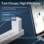 Orico C2CW 90-degree Angle Type-C to Type-C Laptop PD 100W Fast Charge & Data Cable