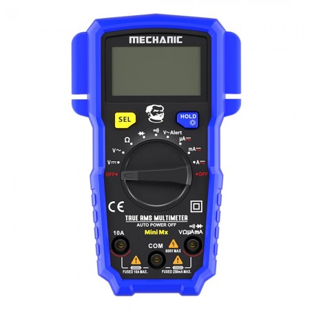 Mechanic Mini MX LED Digital Display Multimeter with Intelligent Anti-burn NCV Function
