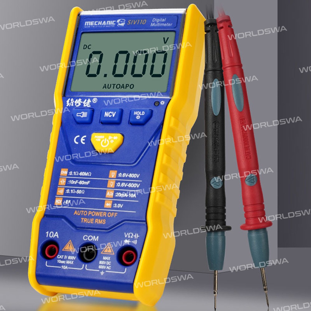 Mechanic SIV110 Pocket Multifunction Automatic Digital Display High-Precision Multimeter