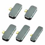 Multi-function 6-in-1 Type-C to USB3.0 Extender Hub